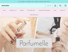 Tablet Screenshot of parfumelle.com